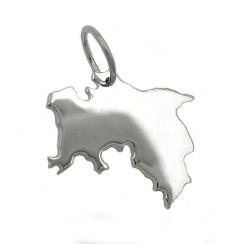 Anhänger BRD-Bundesland NI Silber 925