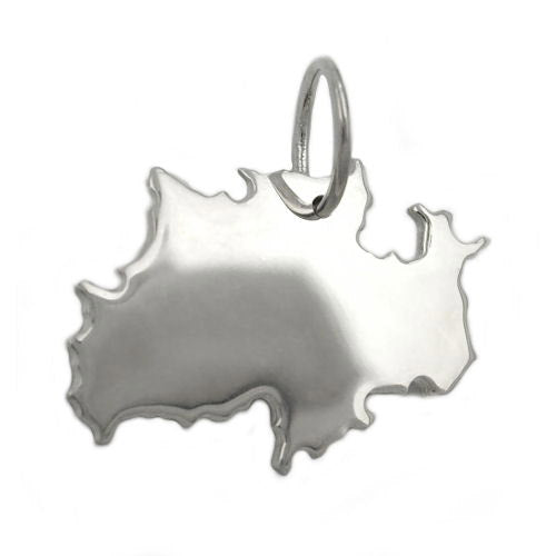Anhänger BRD-Bundesland NRW Silber 925