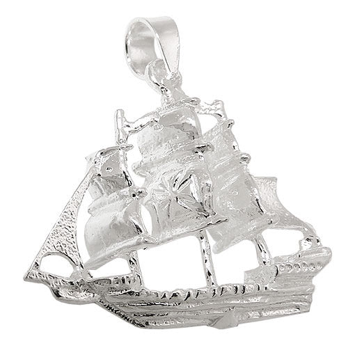 Anhänger Schiff Silber 925