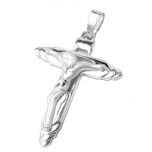 Anhänger Kreuz mit Jesus Silber 925