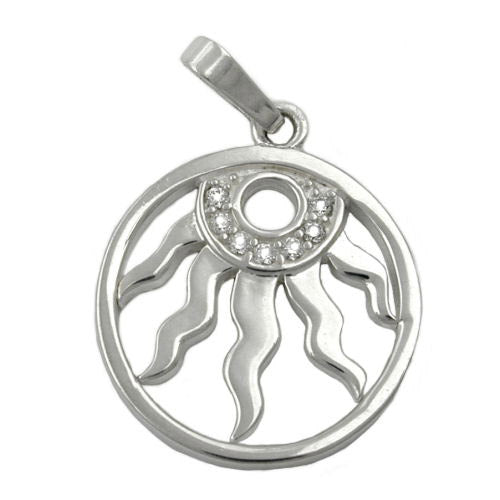 Anhänger mit Zirkonia Silber 925