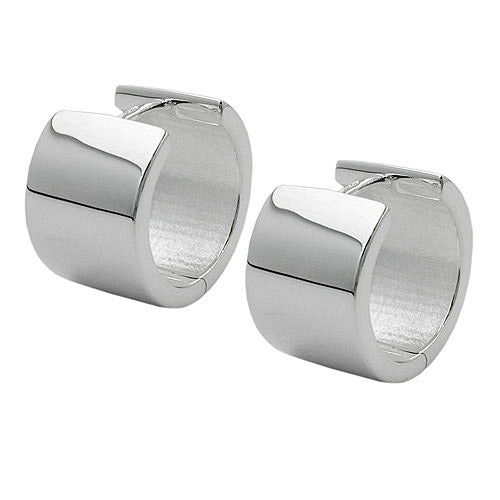 Creolen 15x10mm KlappCreolen Silber 925