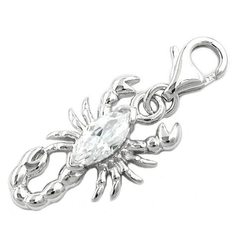 Charm Skorpion Silber 925