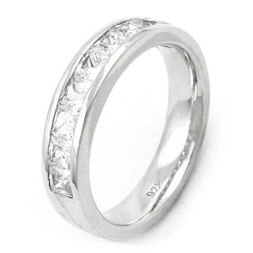 Ring 9x Zirkonia Silber 925