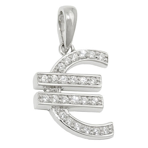 Anhänger Euro-Zeichen Silber 925