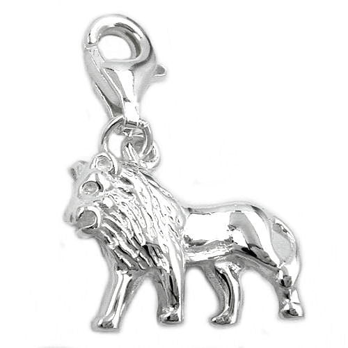 Charm Löwe Silber 925