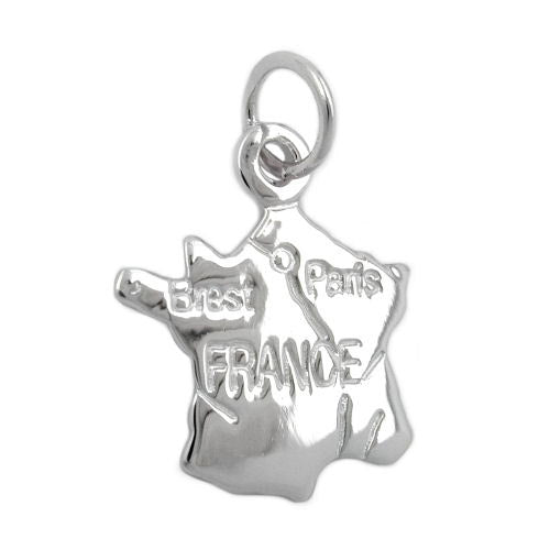 Anhänger France Paris-Brest Silber 925