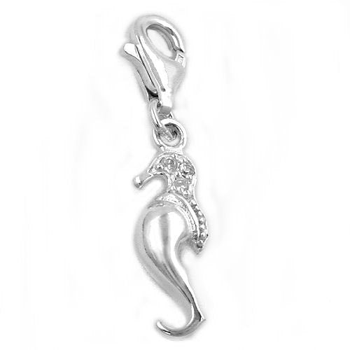 Charm Seepferdchen Silber 925