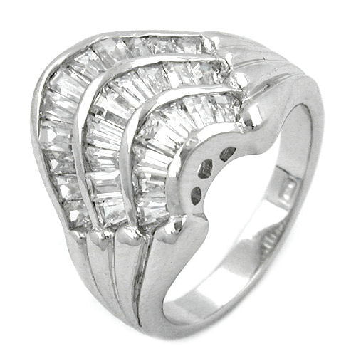 Ring Zirkonia weiß Silber 925