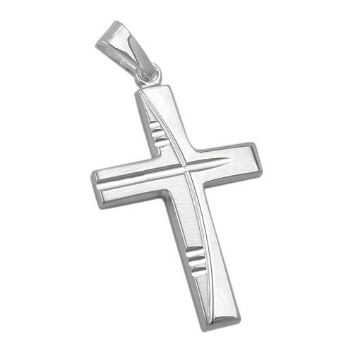 Anhänger Kreuz diamantiert Silber 925