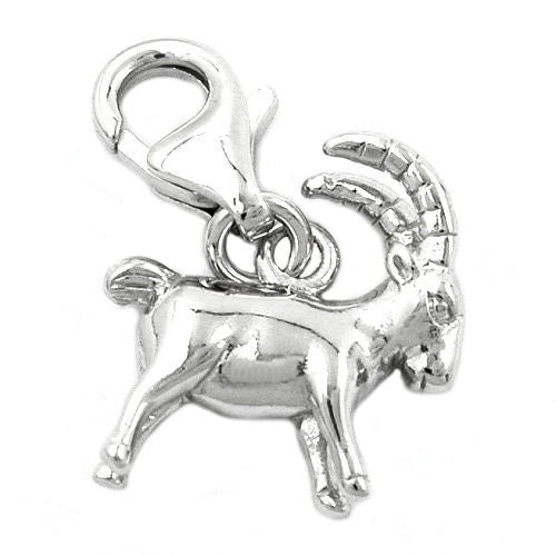 Charm Steinbock Silber 925