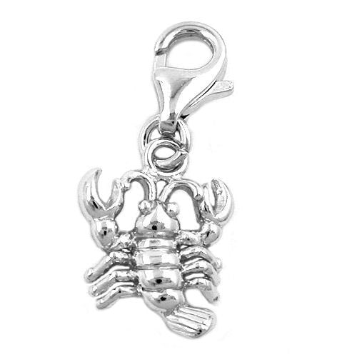 Charm Krebs Silber 925