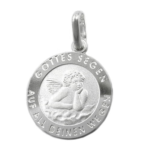 Anhänger Engel-Taufanhänger Silber 925