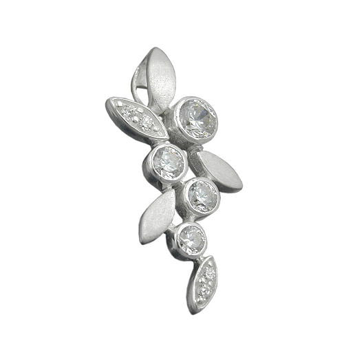Anhänger Zirkonia Silber 925