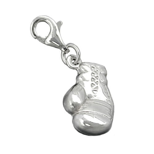 Charm Boxhandschuh Silber 925