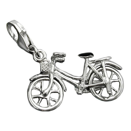 Charm Fahrrad Silber 925