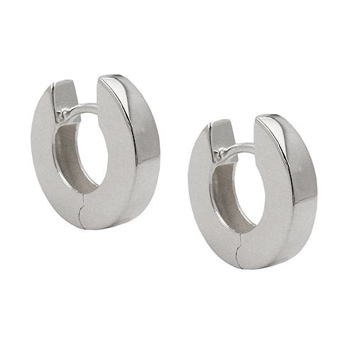 Creolen KlappCreolen 14x3mm Silber 925