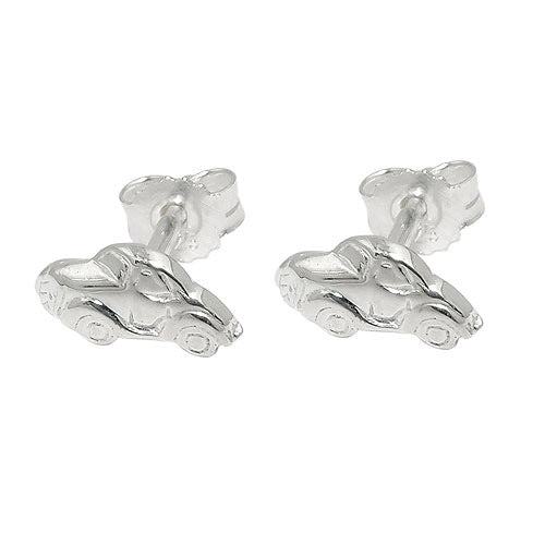 Ohrstecker kleines Auto Silber 925