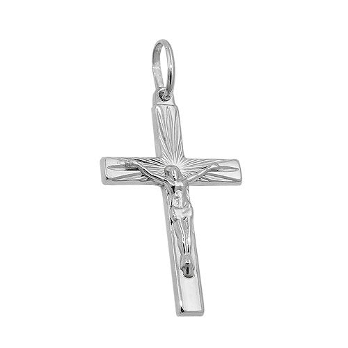 Anhänger Kreuz mit Jesus Silber 925