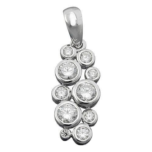 Anhänger mit Zirkonia Silber 925