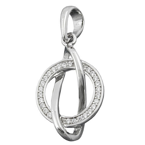 Anhänger mit Zirkonia Silber 925