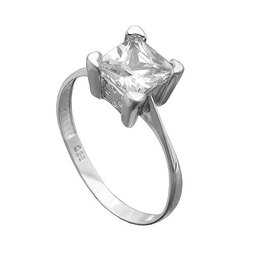 Ring mit Zirkonia Silber 925