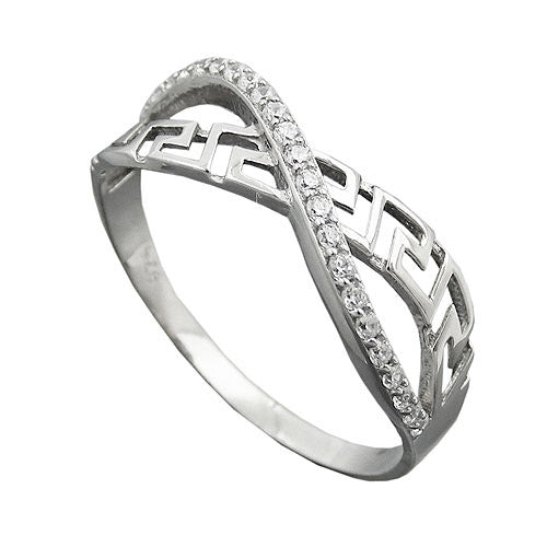 Ring mit Zirkonia Silber 925