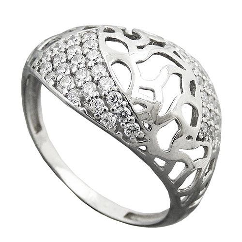 Ring mit Zirkonia Silber 925