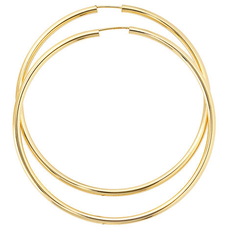 Creolen rund 333 Gold Gelbgold Ohrringe Goldohrringe Goldcreolen