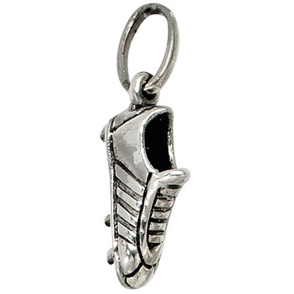 Kinder Anhänger Fußball Fußballschuh 925 Sterling Silber Kinderanhänger