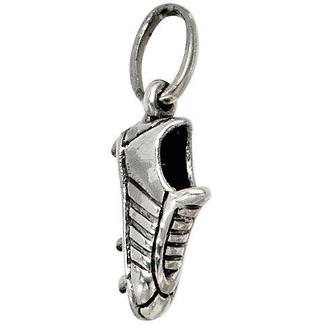 Kinder Anhänger Fußball Fußballschuh 925 Sterling Silber Kinderanhänger