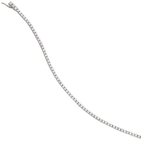 Armband 750 Gold Weißgold 83 Diamanten Brillanten 1 61ct. 17 5 cm Goldarmband