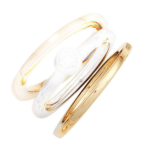 Damen Ring 585 Gold Gelbgold Goldring