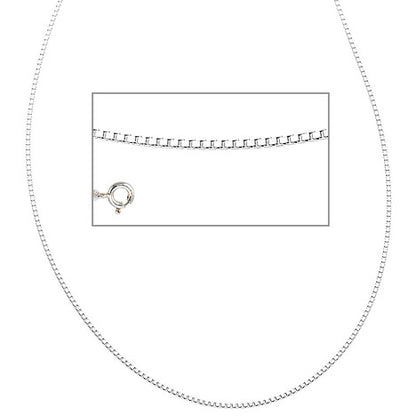 Venezianerkette 925 Sterling Silber 1 2 mm 38 cm Halskette Kette Silberkette