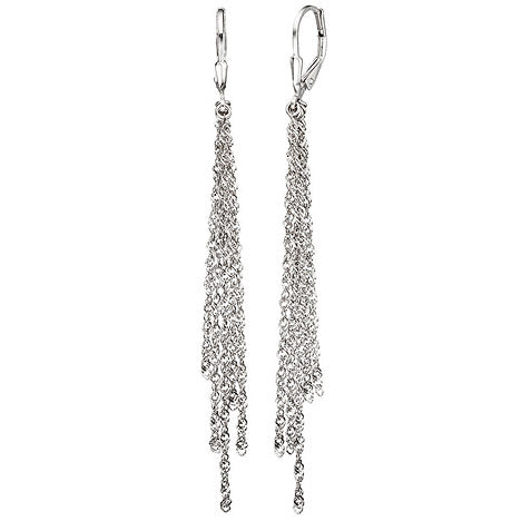 Boutons 925 Sterling Silber Ohrringe Ohrhänger Silberohrringe