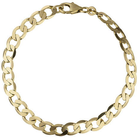 Panzerarmband 333 Gelbgold 19 cm Gold Armband Goldarmband