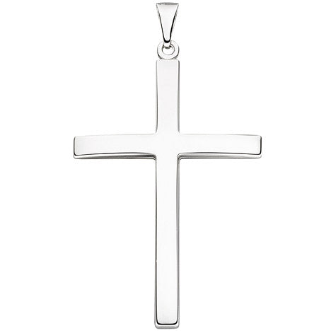 Anhänger Kreuz schmal 925 Silber Kreuzanhänger Silberanhänger Silberkreuz