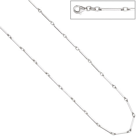 Collier Halskette 925 Sterling Silber 45 cm Kette Silberkette