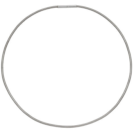 Halsreif 925 Sterling Silber 2 mm 42 cm Silberkette Kette Halskette
