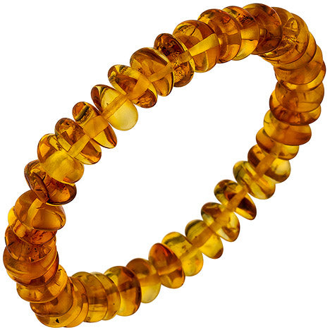 Armband Bernstein Bernsteinarmband endlos und flexibel