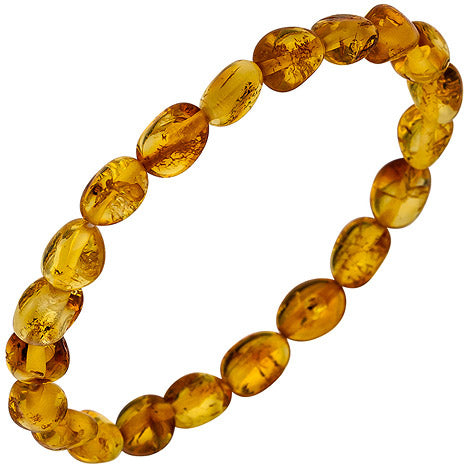 Armband Bernstein Bernsteinarmband endlos und flexibel