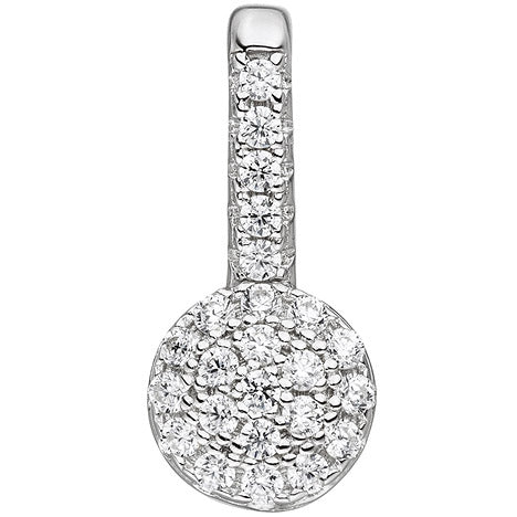 Anhänger 925 Sterling Silber mit Zirkonia Silberanhänger