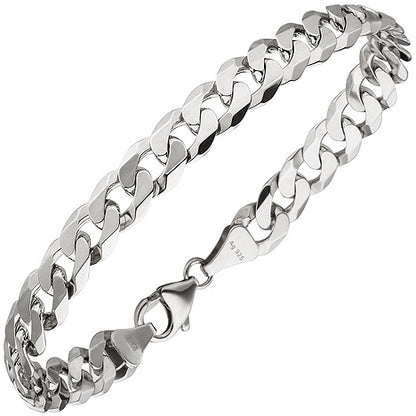 Panzerarmband 925 Sterling Silber 21 cm Armband Silberarmband