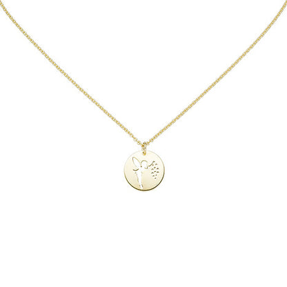 Collier Fee 925 Sterling Silber gold vergoldet 48 cm Silberkette Karabiner