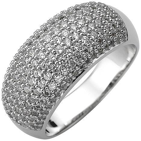 Damen Ring 925 Sterling Silber 158 Zirkonia Silberring