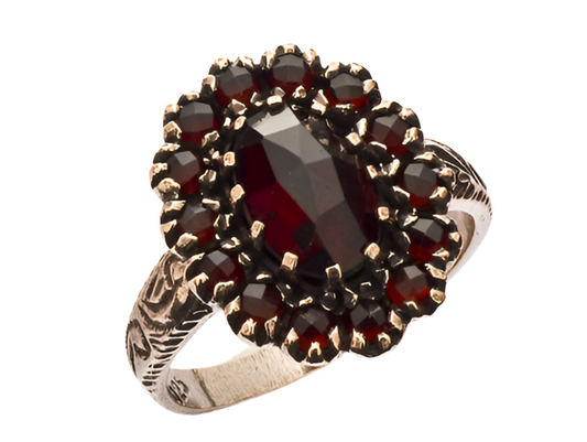 Ring Granat 925