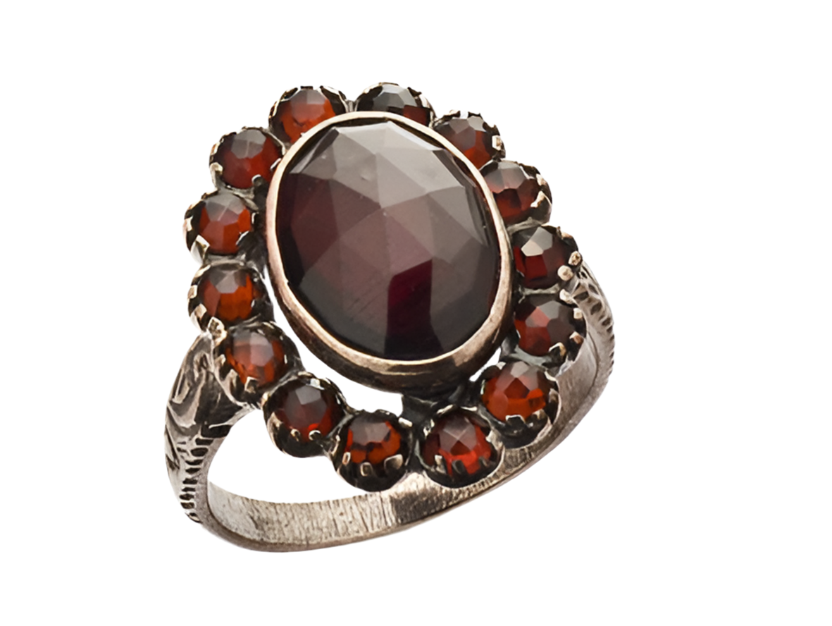 Ring Granat 925