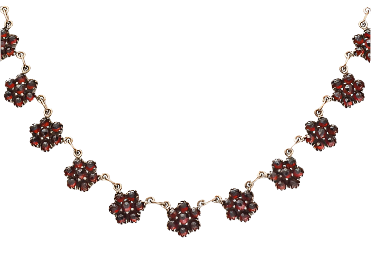 Collier Granat 925