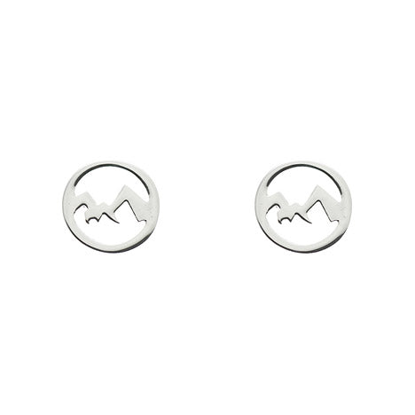 Ohrstecker Watzmann Berchtesgaden 925 Silber