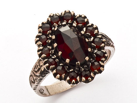 Ring Granat 925